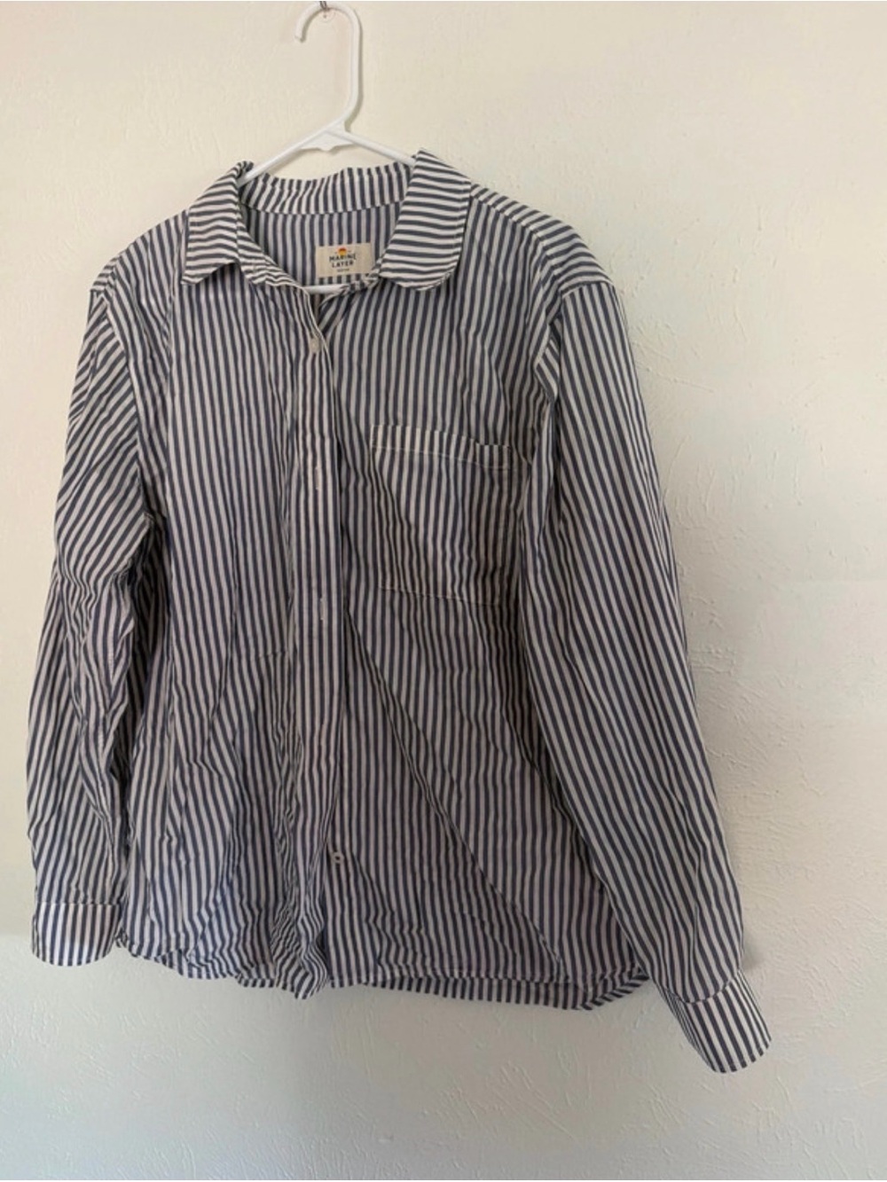 Marine Layer Jane Relaxed Cali Poplin Shirt - Picture 3 of 4